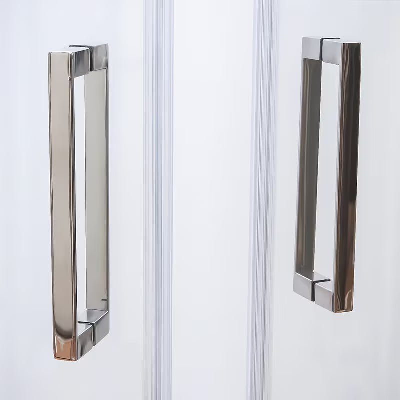Roth Elegant Neo Line brezokvirni tuš vrata 90 cm v sijajnem kromu s prozornim steklom
