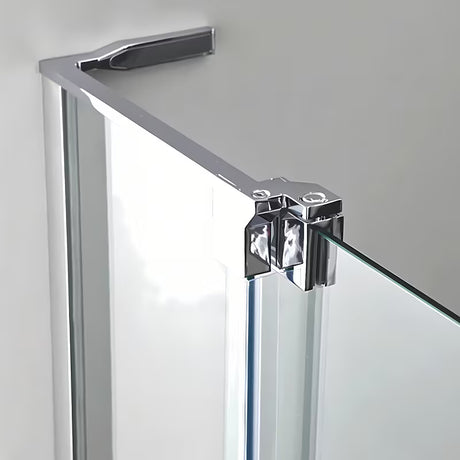 Roth Elegant Neo Line brezokvirni tuš vrata 90 cm v sijajnem kromu s prozornim steklom