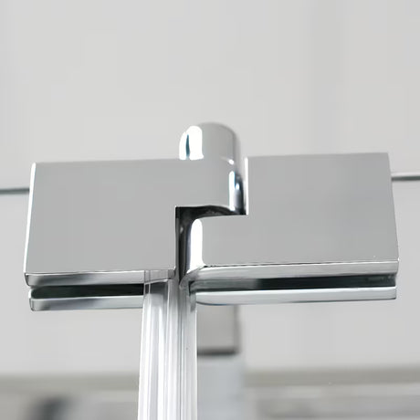 Bočna stena za tuš vrata Roth Elegant Neo Line 80 cm v črni mat izvedbi