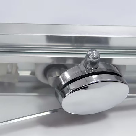 Roth Lega Line drsno tuš vrata za nišo 100 cm v sijajnem kromu s prozornim steklom