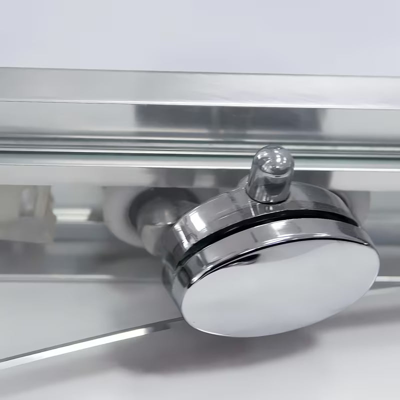 Roth Lega Line drsno tuš vrata 160 cm u sjajnom kromu s prozirnim staklom