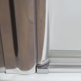 Roth Tower Line tuš vrata 90 cm u sjajnom kromu s prozirnim staklom i okretnim otvaranjem