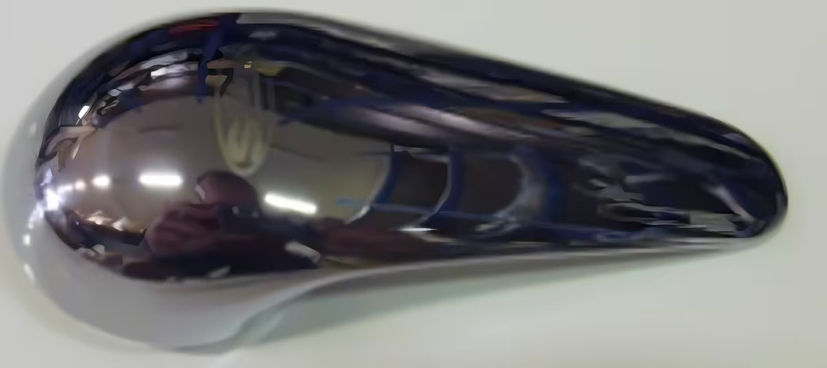 Kromiran nadomestni ročaj S-Line iz kromirane medenine z ergonomsko zaobljeno obliko