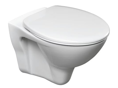 Viseči WC set S-line Pro z modulom Geberit Duofix, tipkalom Delta 20 in sedežem
