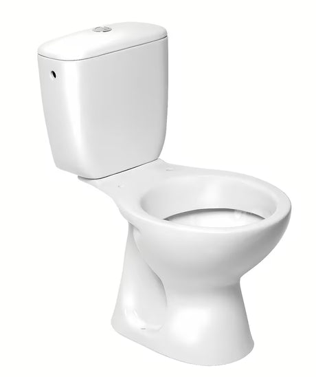 Stoječa WC Školjka kombi S-Line Pro v beli barvi z globokim izpiranjem in dvojnim splakovanjem 3/6 l