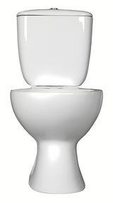 Stoječa WC Školjka kombi S-Line Pro v beli barvi z globokim izpiranjem in dvojnim splakovanjem 3/6 l