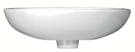 Viseče keramički umivaonik S-Line Pro 49,5 x 38,5 cm u bijeloj boji s preljevom i otvorom pro za slavinu