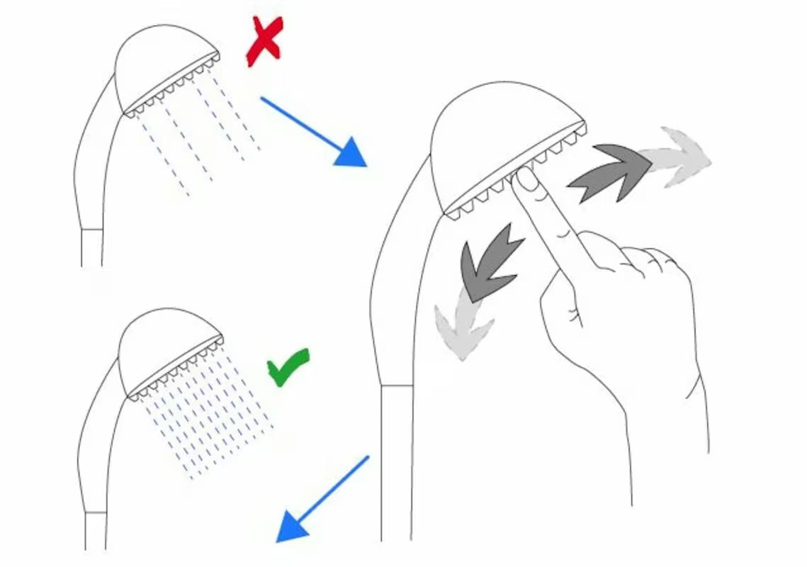 Kromirana ručna tuš slušalica S-Line s jednim mlazom i promjerom glave Ø 7 cm, zaobljenog dizajna