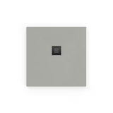 Kvadratna tuš kad SAT Alek 90x90 cm iz litega marmorja v barvi gris