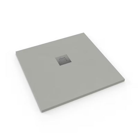 Kvadratna tuš kad SAT Alek 90x90 cm iz litega marmorja v barvi gris