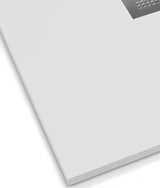 Bijela polkrožna tuš kad SAT Alek 90x90 cm od lijevanog mramora s niskim profilom