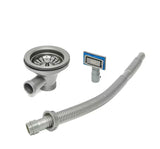 Kuhinjski sudoper od nehrđajućeg čelika enojno korito SAT Aurum gun metal, ugradnja za delovni pult, brez odcejalnika