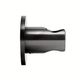 Fiksni nosilec tuš ročke SAT Aurum z okroglim dizajnom v brušeni izvedbi gun metal.
