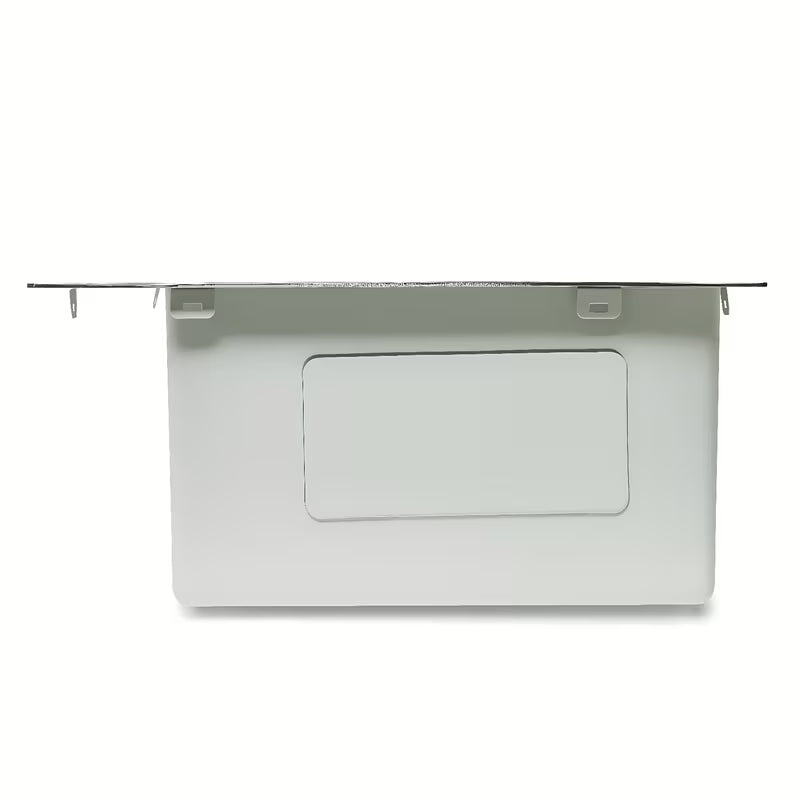 Kuhinjsko enojno korito iz nerjavečega jekla SAT Aurum gun metal montaža za delovni pult, 68x45x21 cm.
