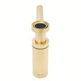 Sifon za Umivalnik SAT Aurum u sjajnoj zlatnoj boji, okruglog dizajna i s priključkom DN32