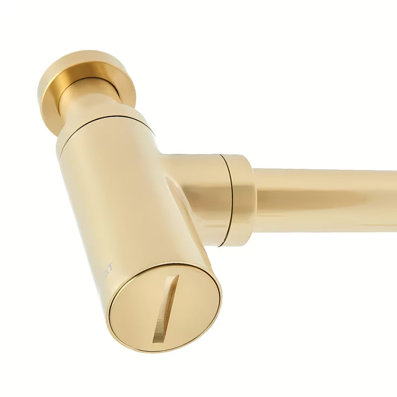 Sifon za Umivalnik SAT Aurum u sjajnoj zlatnoj boji, okruglog dizajna i s priključkom DN32