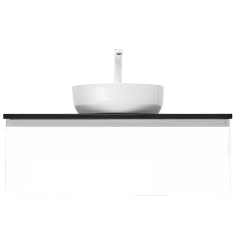 Bela viseča kopalniška omarica SAT B-Way 1 s pokrivno ploščo, 99x45x30 cm