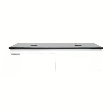 Viseča kopalniška omarica SAT B-Way 1 v beli sijajni izvedbi s pokrivno ploščo 119x45x30 cm