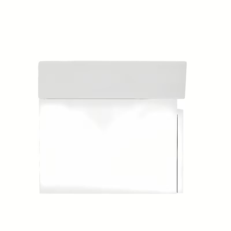 Viseča kopalniška omarica SAT B-Way 1 s keramičnim umivalnikom v beli sijajni izvedbi, 59x30x45 cm