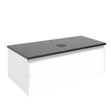 Viseča kopalniška omarica SAT B-Way 1 s pokrivno ploščo u bijeloj boji sa sjajnom površinom