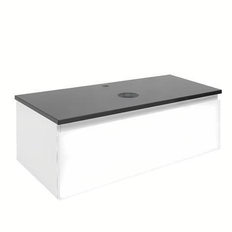 Viseča kopalniška omarica SAT B-Way 1 s pokrivno ploščo u bijeloj boji sa sjajnom površinom