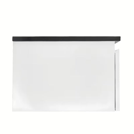 Viseča kopalniška omarica SAT B-Way 1 u bijelom sjaju s pokrivno ploščo 119x45x30 cm