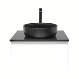 Viseča kopalniška omarica SAT B-Way 1 u bijelom sjaju s pokrivno ploščo