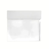 Viseča kopalniška omarica SAT B-Way 1 s keramičkim dvostrukim umivaonikom u sjajnoj bijeloj boji