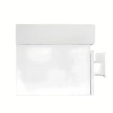 Viseča kopalniška omarica SAT B-Way 1 s keramičkim dvostrukim umivaonikom u sjajnoj bijeloj boji