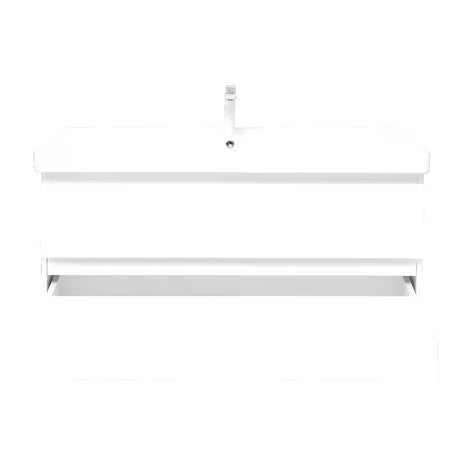 Viseča kopalniška omarica s keramičkim umivaonikom SAT B-Way 1 u bijeloj boji sa sjajnom završnom obradom