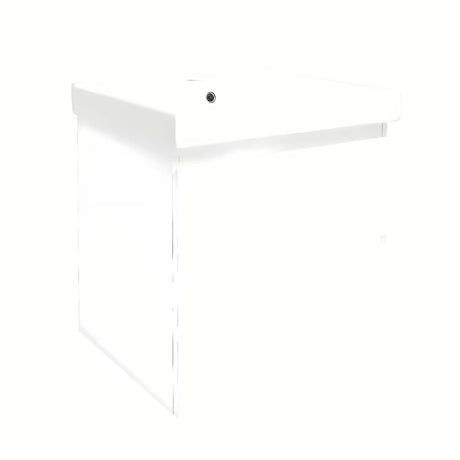 Viseča kopalniška omarica s keramičkim umivaonikom SAT B-Way 1 u bijeloj boji sa sjajnom površinom