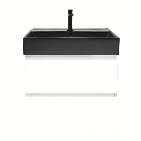 Viseča kopalniška omarica z umivalnikom SAT B-Way 1 u bijelom sjaju