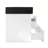 Viseča kopalniška omarica SAT B-Way 1 u bijelom sjaju s keramičkim umivaonikom