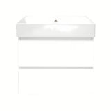 Viseča kopalniška omarica z umivalnikom SAT B-Way 1 u bijeloj boji