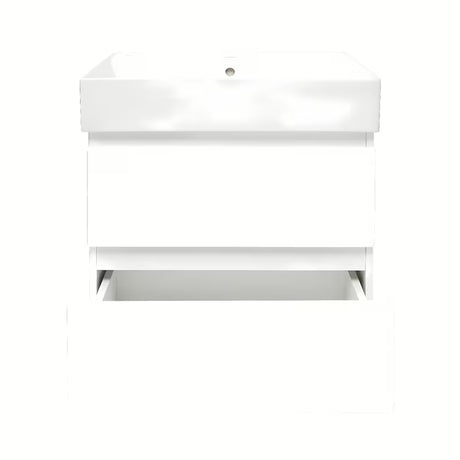 Viseča kopalniška omarica z umivalnikom SAT B-Way 1 u bijeloj boji