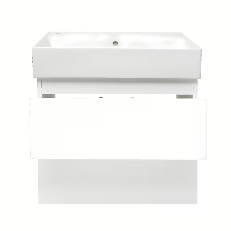 Viseča kopalniška omarica z umivalnikom SAT B-Way 1 u bijeloj boji