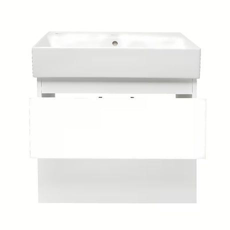 Viseča kopalniška omarica z umivalnikom SAT B-Way 1 u bijeloj boji