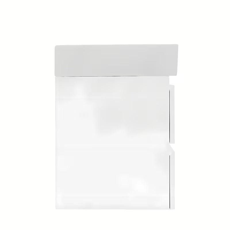 Viseča kopalniška omarica z umivalnikom SAT B-Way 1 u bijeloj boji