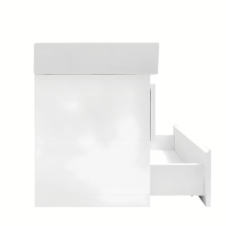 Viseča kopalniška omarica z umivalnikom SAT B-Way 1 u bijeloj boji