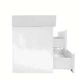 Viseča kopalniška omarica z umivalnikom SAT B-Way 1 u bijeloj boji