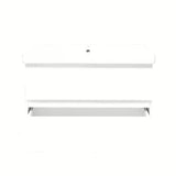 Viseča kopalniška omarica s keramičkim umivaonikom SAT B-Way 1 u sjajnoj bijeloj boji