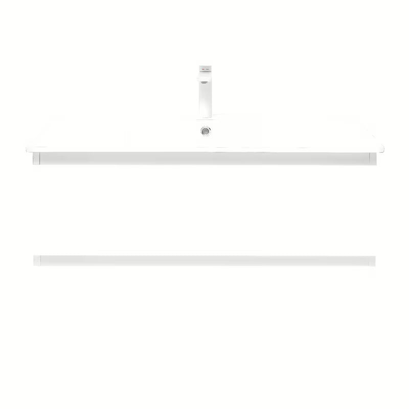 Viseča kopalniška omarica z umivalnikom SAT B-Way 1 u sjajnoj bijeloj boji