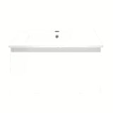 Viseča kopalniška omarica s keramičkim umivaonikom SAT B-Way 1 u sjajnoj bijeloj boji