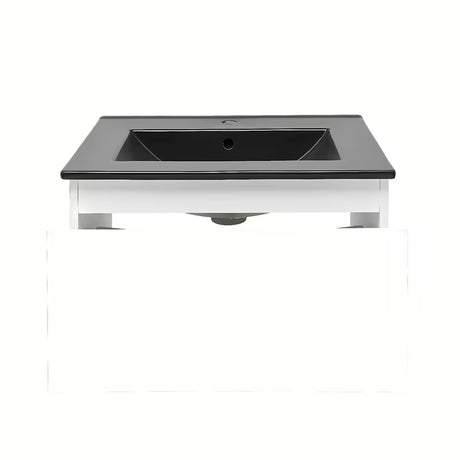 Viseča kopalniška omarica z umivalnikom SAT B-Way 1 u sjajnoj bijeloj boji