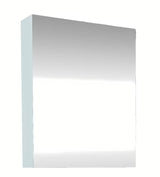 Bela omarica z ogledalom SAT B-Way dimenzije 60x75 cm za kopalnico