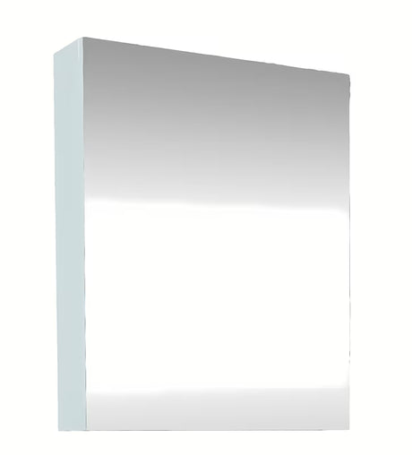 Bela omarica z ogledalom SAT B-Way dimenzije 60x75 cm za kopalnico