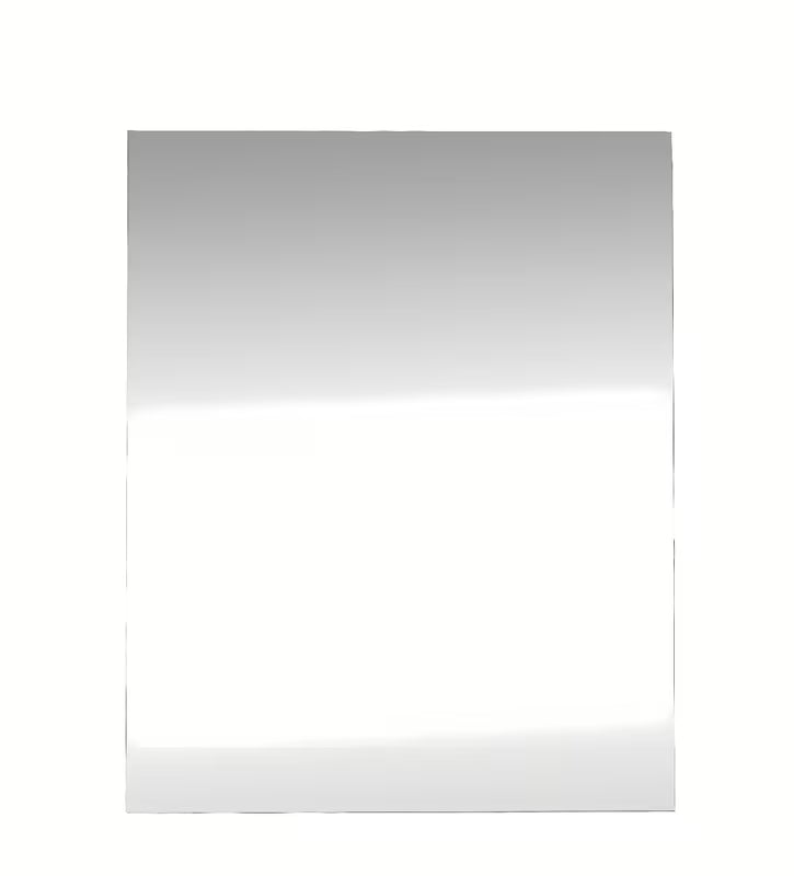 Bela omarica z ogledalom SAT B-Way dimenzije 60x75 cm za kopalnico