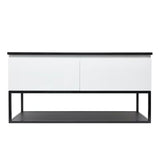 Viseča kopalniška omarica SAT B-Way s pokrovnom pločom u bijeloj boji i sjajnoj izvedbi