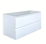 Viseča kopalniška omarica SAT B-Way u sjajno bijeloj boji s pokrivno ploščo u dekoru hrasta