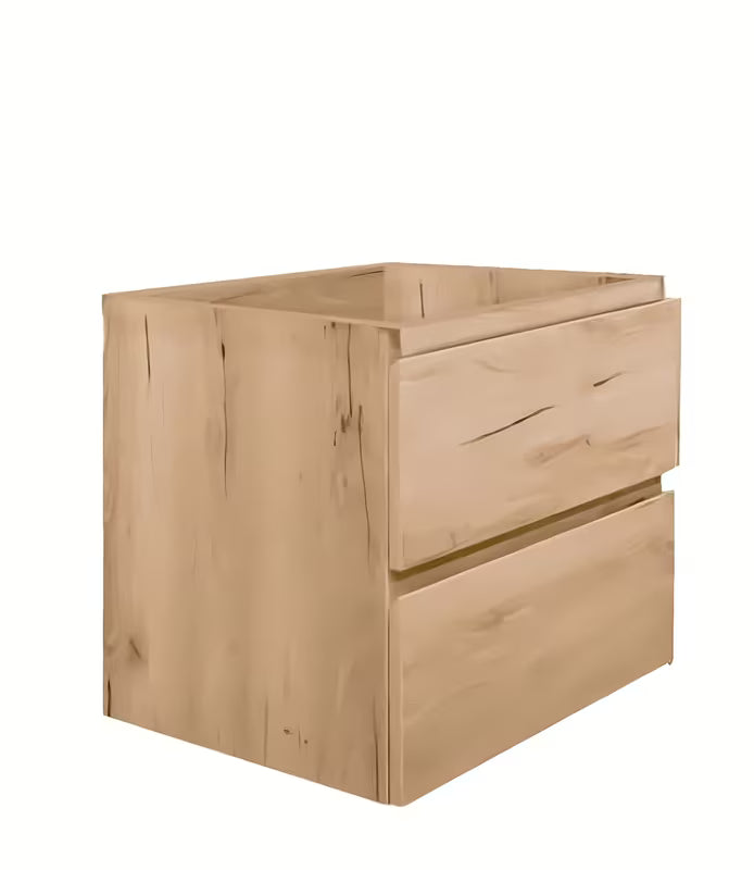 Viseča kopalniška omarica SAT B-Way s pokrovnom pločom u dekoru hrasta i s dvije ladice